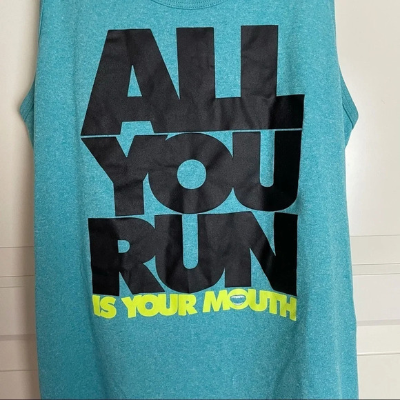 Nike all you run is your mouth tank 11274 - Picture 3 of 7